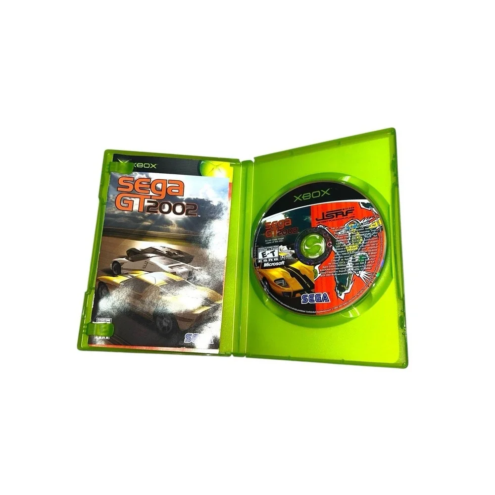 JSRF Jet Set Radio Future & Sega GT 2002 Original Microsoft Xbox CIB BOTH Manual